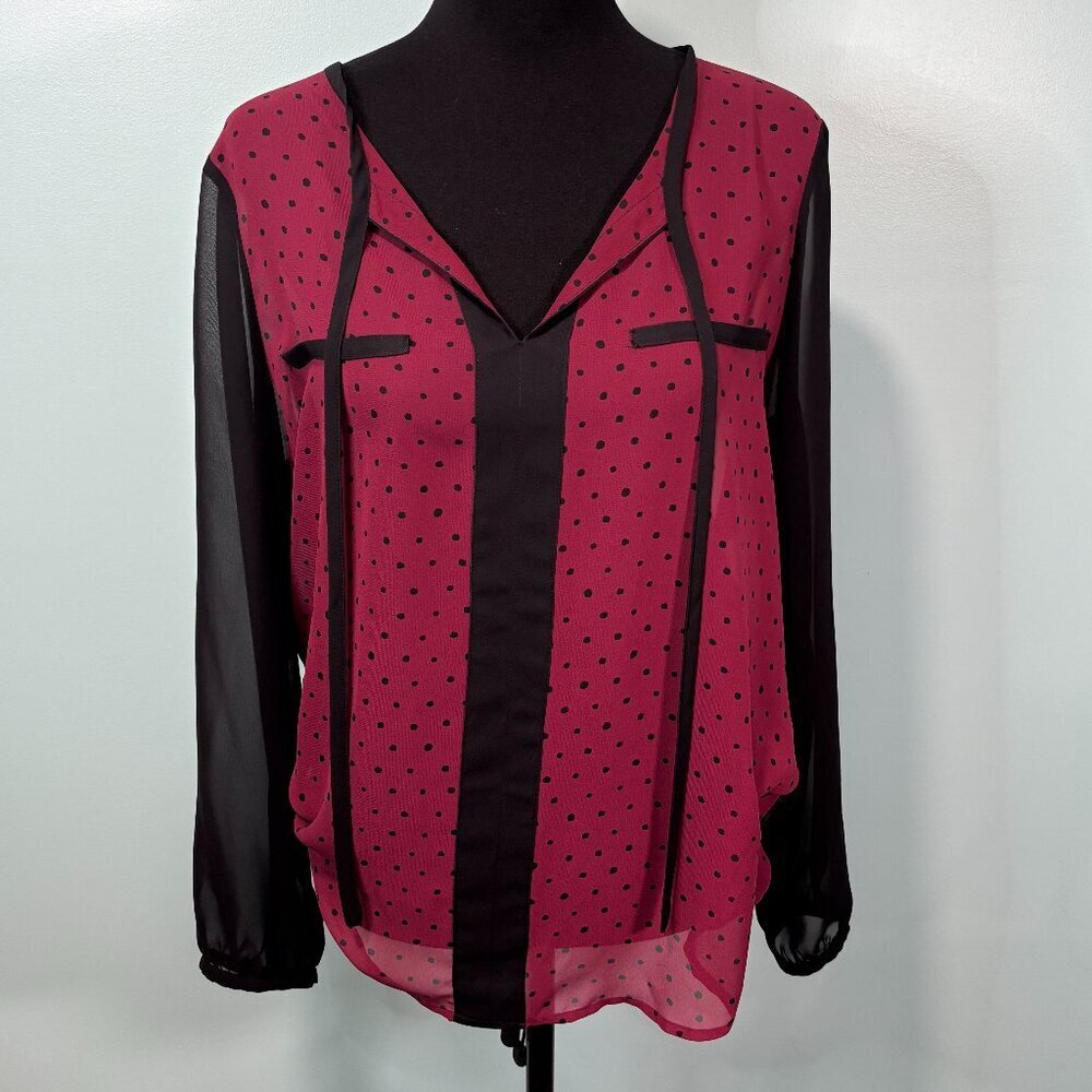 a.n.a Sheer Blouse   Lot O